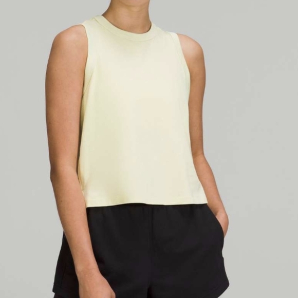 Lululemon Classic-Fit Cotton-Blend Tank Top - Picture 1 of 7